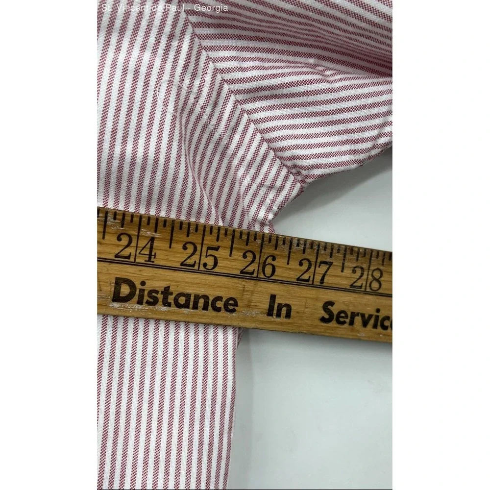 Ralph Lauren Long Sleeve Button Down Shirt Men's XL Pink Logo Preppy - Picture 7 of 8